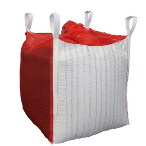 manufacturers wholesale waterproof big 1 ton 1000kg pp woven jumbo plastic fibc big bag