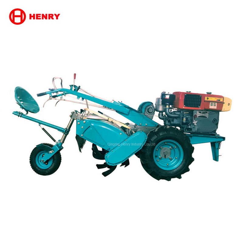 China 22hp 28HP 30hp 32HP two wheel diesel walking cultivator power tiller tractor