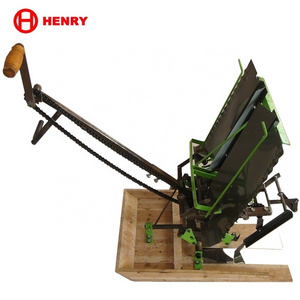 2 Rows Hand Operated Rice Transplanter/rice planter/paddy planting machine for sale