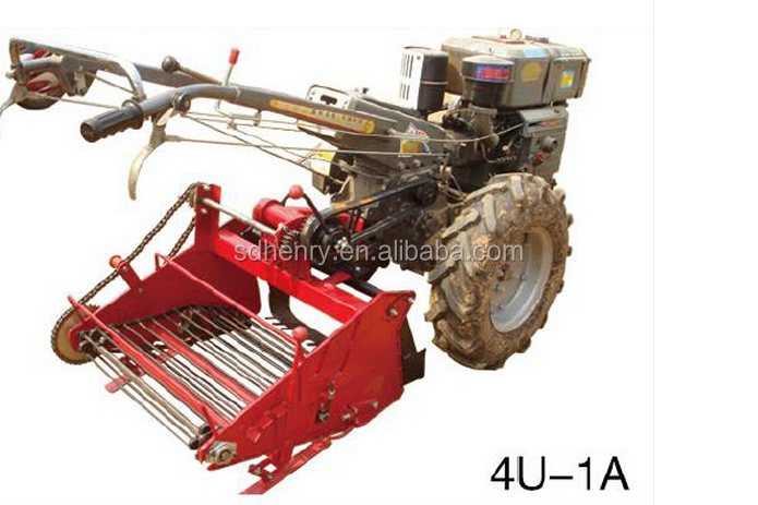 mini hand potato digger harvester walking tractor sweet potato harvester