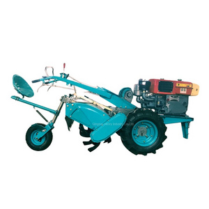 High quality kubota plough for diesel power tiller with 8-22HP mini two wheel hand walking tractor good price in kenya