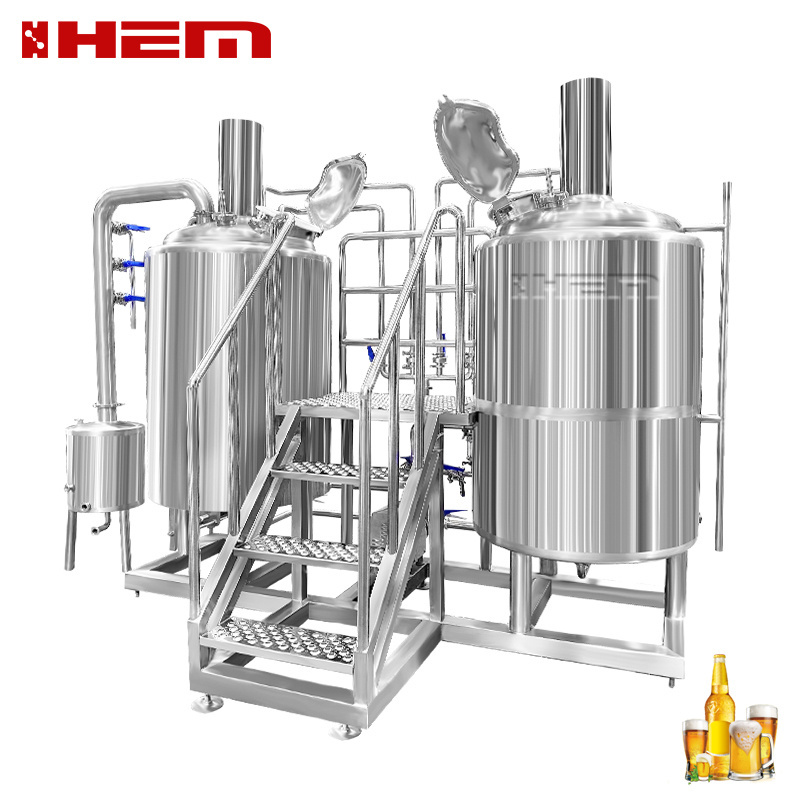 300L 400L 500L 1000L turnkey project beer plant whole set micro brewing brewery equipment