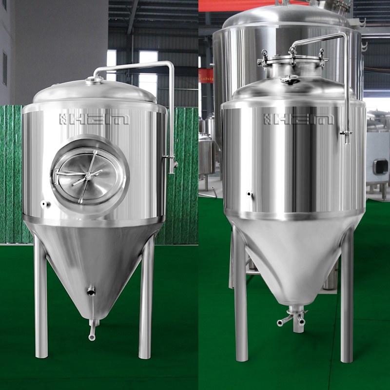 50l 100l 200l 250l 300l 400l 500l 600l 800l stainless steel jacketed conical beer fermenter tank