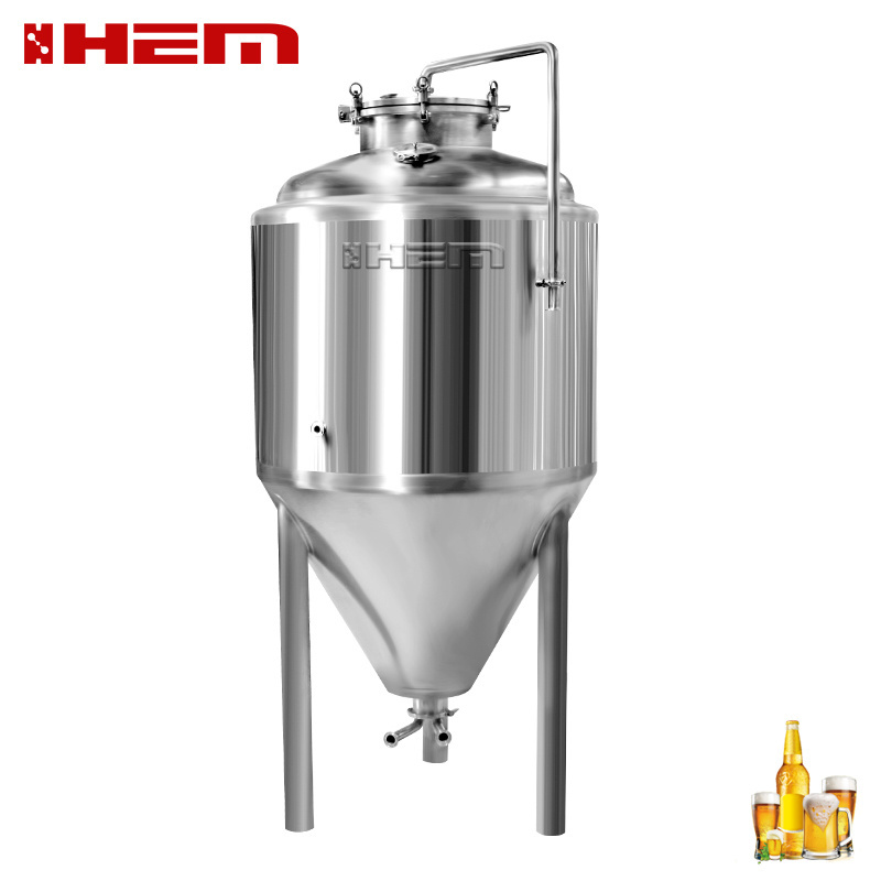 50l 100l 200l 250l 300l 400l 500l 600l 800l stainless steel jacketed conical beer fermenter tank