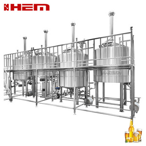 Turnkey Project For Sale 15 bbl 20 bbl 30 bbl Commercial Electric complete beer brewing system