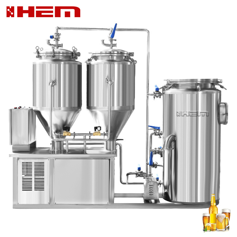 SUS304 50L 100L 200L 300L 5BBL mini home bar micro beer brewery equipment beer making machine