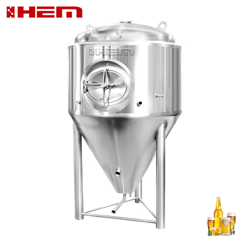 500l 1000l 2000L 5000L 10000L Craft beer fermenting equipment large Stainless steel 304 Conical beer fermenter/storage tanks