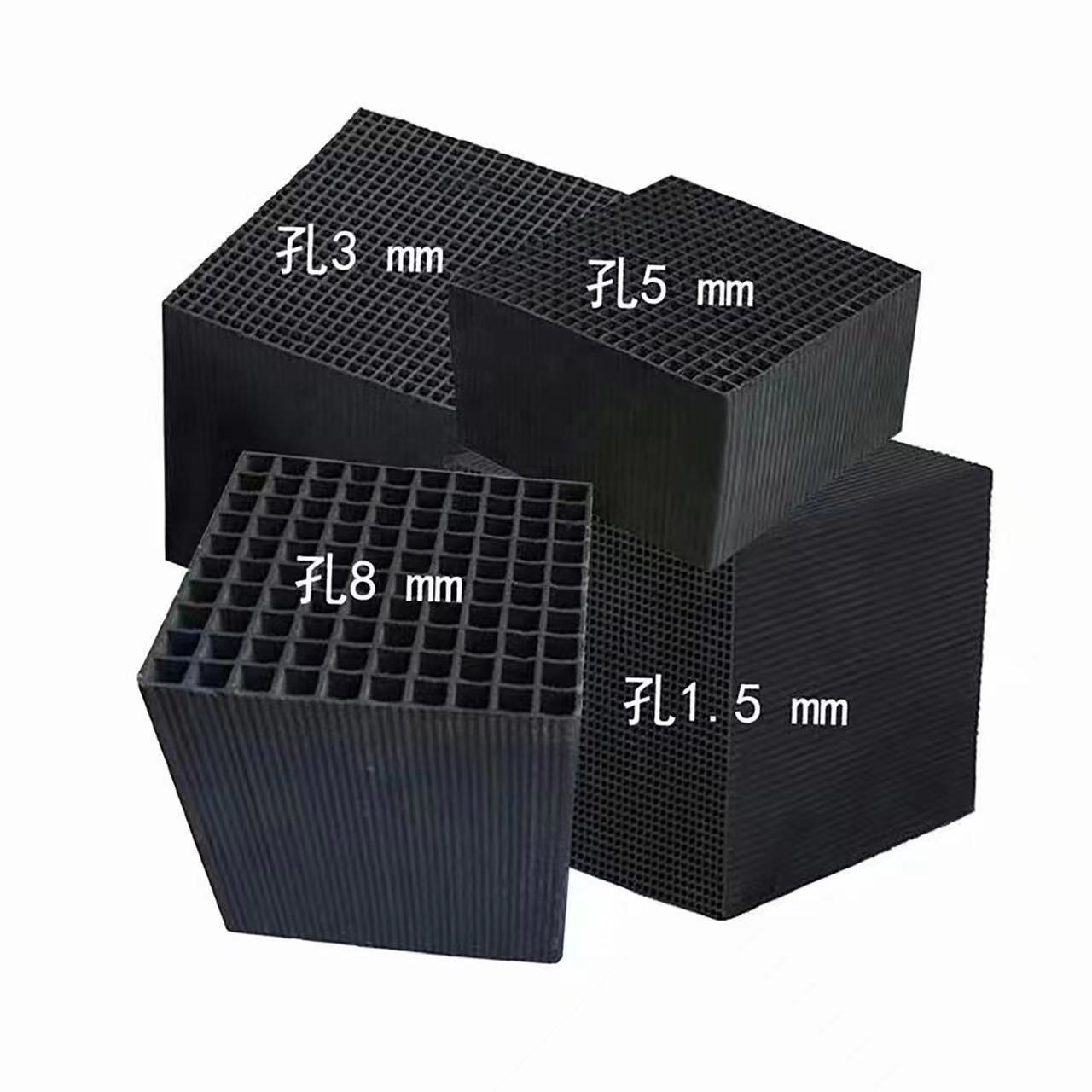 Carbon Activated Filter Air/Water Purifying Cube Extruding Honeycomb Active Carbon