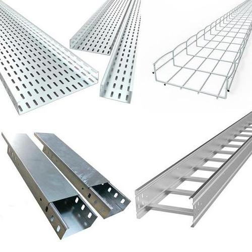 Outdoor Stainless Steel 316 304 Cable Trunking 100*50mm 200*50mm Hot Dip Galvanized Perforated Cable Trays