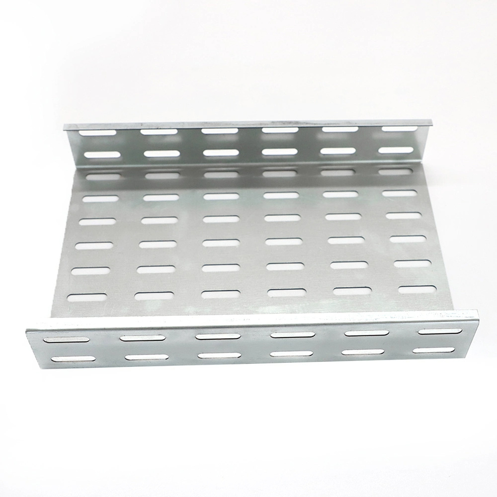 Factory direct sales fast delivery cable tray perforated thermal zinc heavy duty cable tray with support system