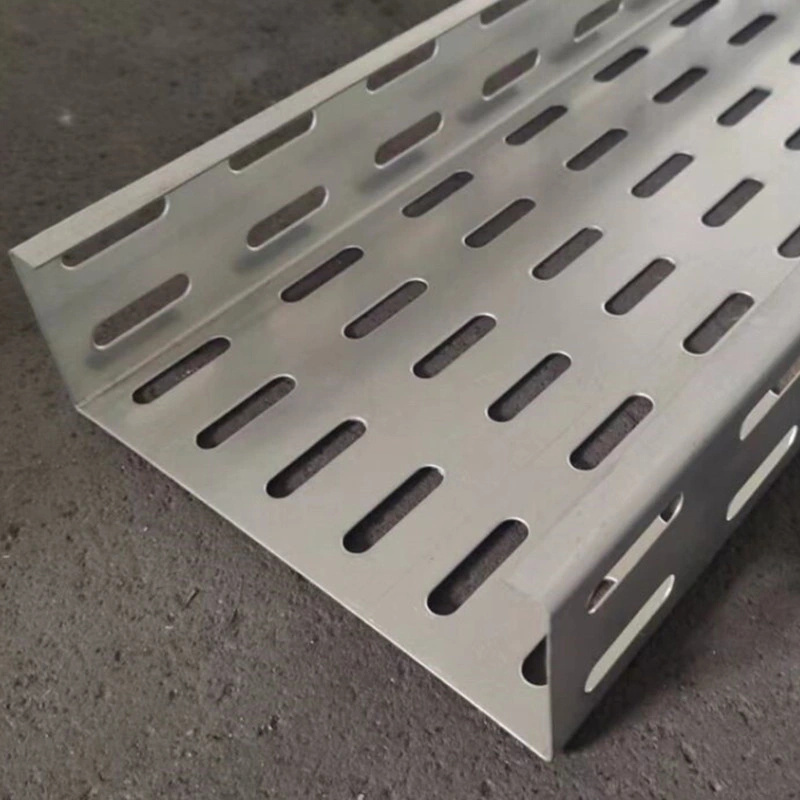 Factory direct sales fast delivery cable tray perforated thermal zinc heavy duty cable tray with support system