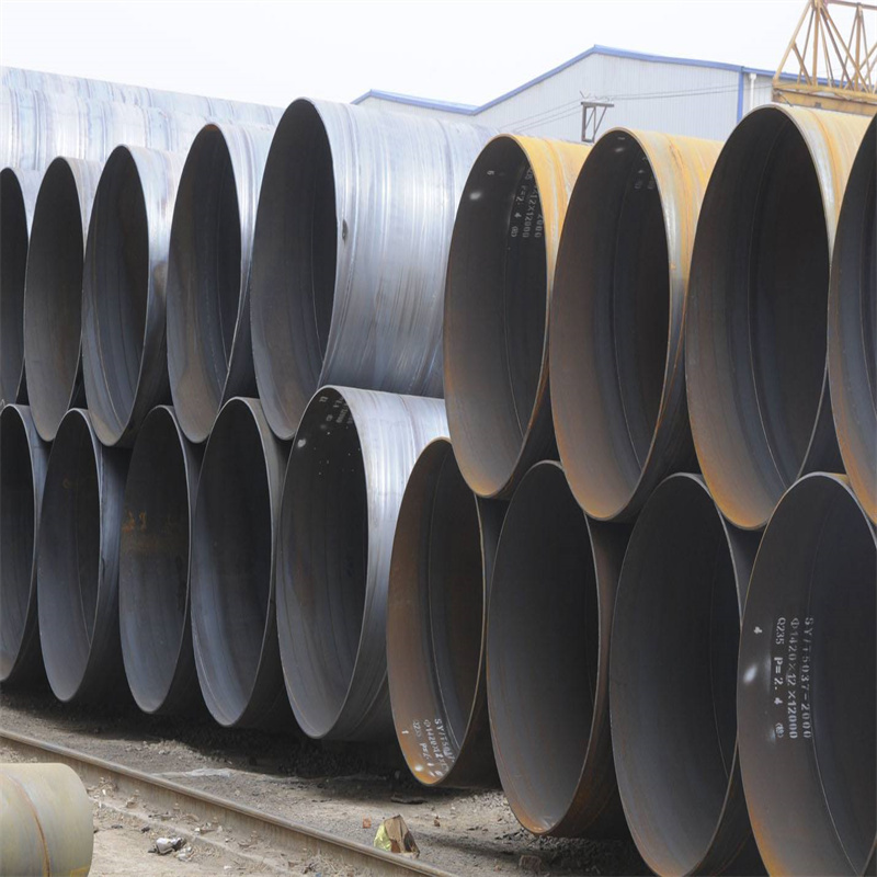 Api Ssaw Oil and Gas Water Penstock Erw Q235b Spiral Hollow Section Welded Steel Pipeline Ssaw Carbon Steel