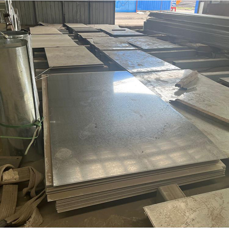 Galvanized Steel Sheet 210 Gauge 285g Zn 26 Ga Gauge 2mm Thick