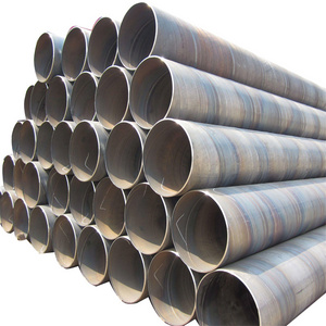 Api Ssaw Oil and Gas Water Penstock Erw Q235b Spiral Hollow Section Welded Steel Pipeline Ssaw Carbon Steel