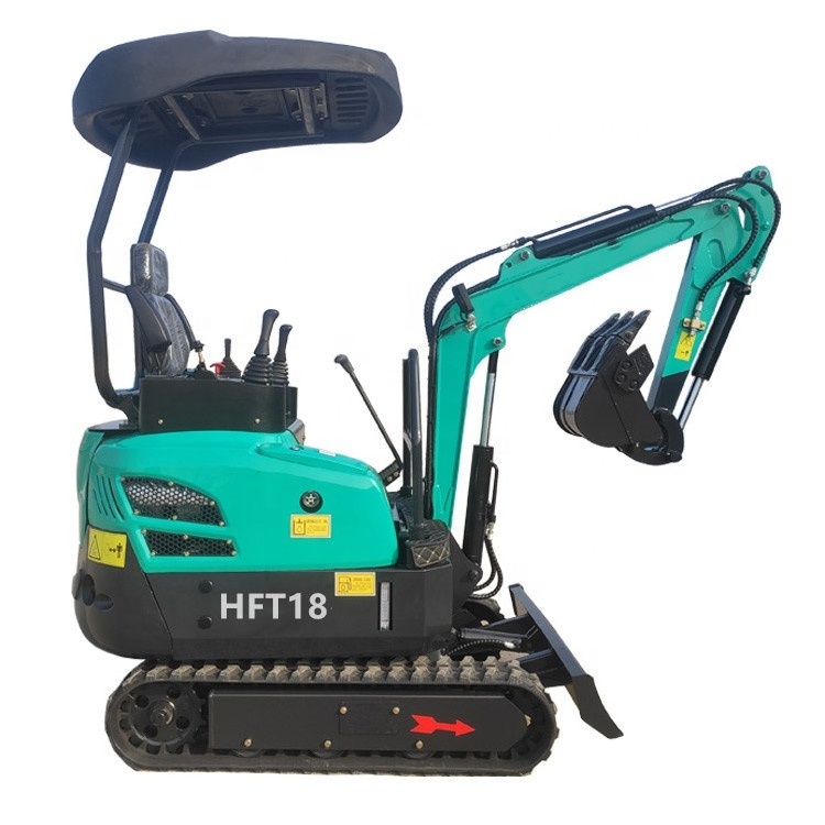 Free shipping price Chinese small digger crawler excavator mini micro excavator 1.5 ton 1.8 ton mini excavator