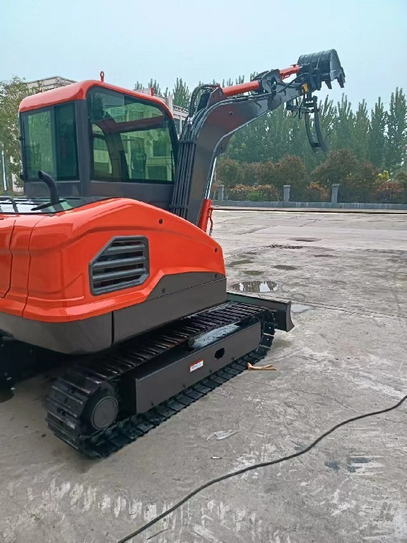 Free shipping High Quality Mini Crawler Excavator Small Bagger Mini Digger Earth-moving 4 Ton Mini Excavator