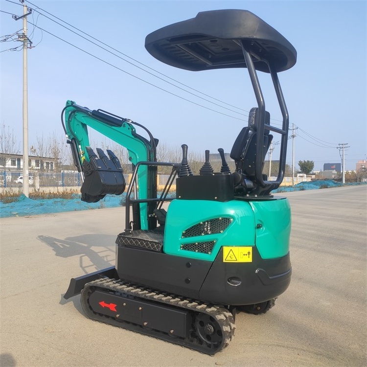 Free shipping price Chinese small digger crawler excavator mini micro excavator 1.5 ton 1.8 ton mini excavator