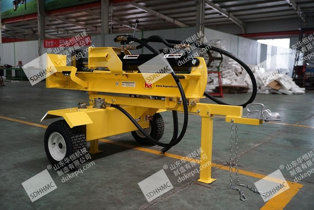 Toq Quality 50Ton Hydraulic Diesel Engine Driven Log Splitter with Horizontal or Vertical Position