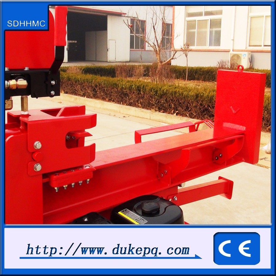 Factory direct sales wood cutting machine with diesel engine electric start firewood processor wood log splitter