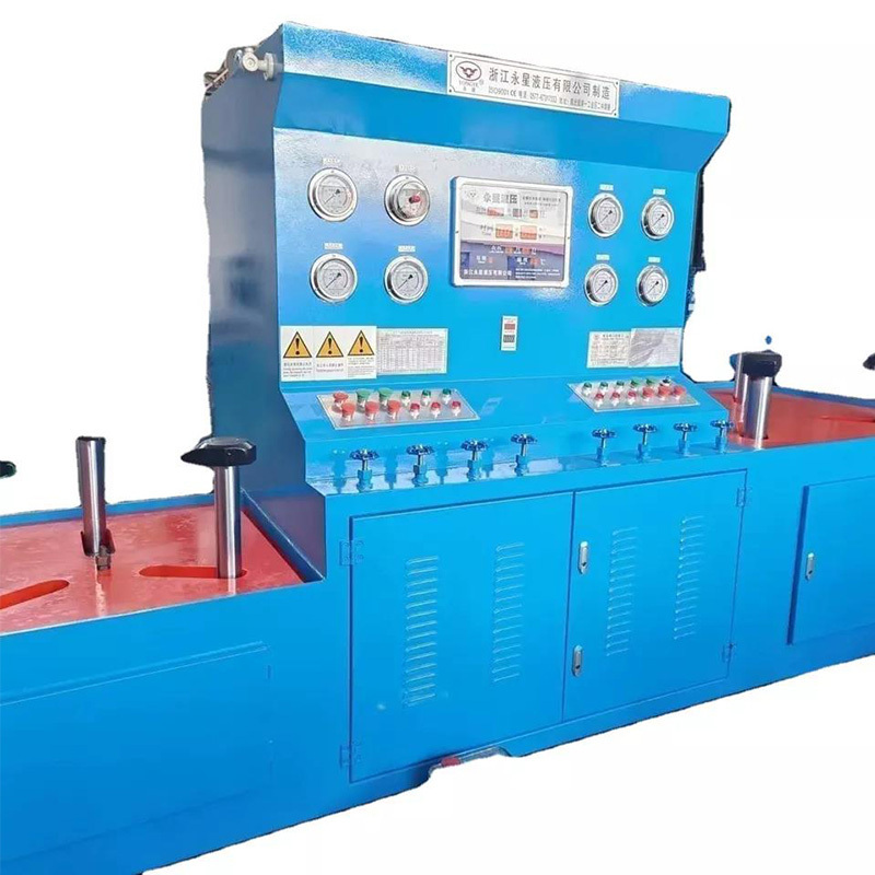 ODMT hydraulic control butterfly valve seal test bench