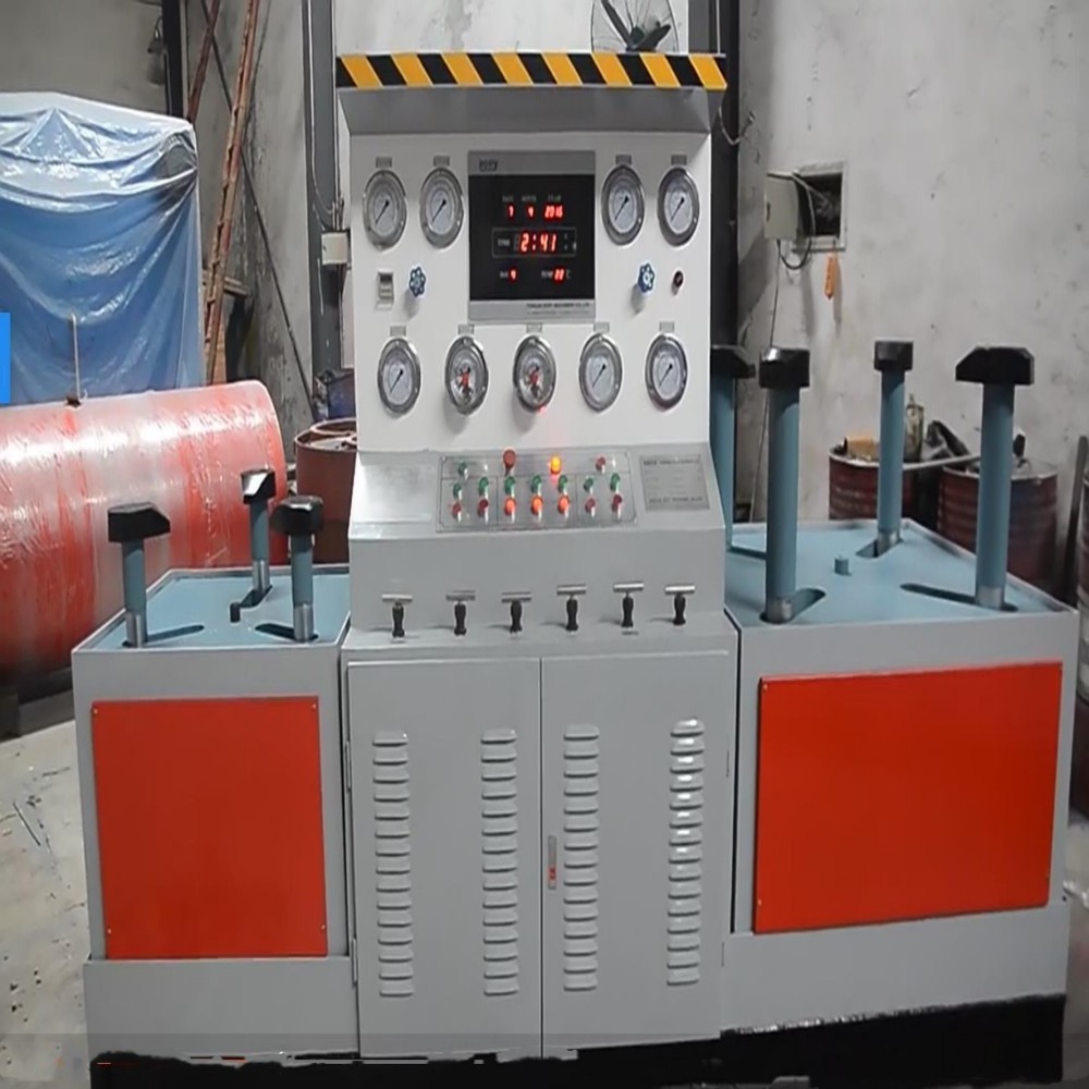 ODMT hydraulic control butterfly valve seal test bench