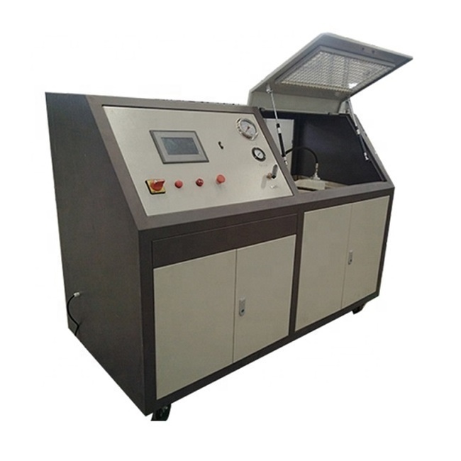 ODMT Pressure burst test bench for Plastic Pipe Fire Pipe Extinguisher  pneumatic hydraulic pressure test bench machine