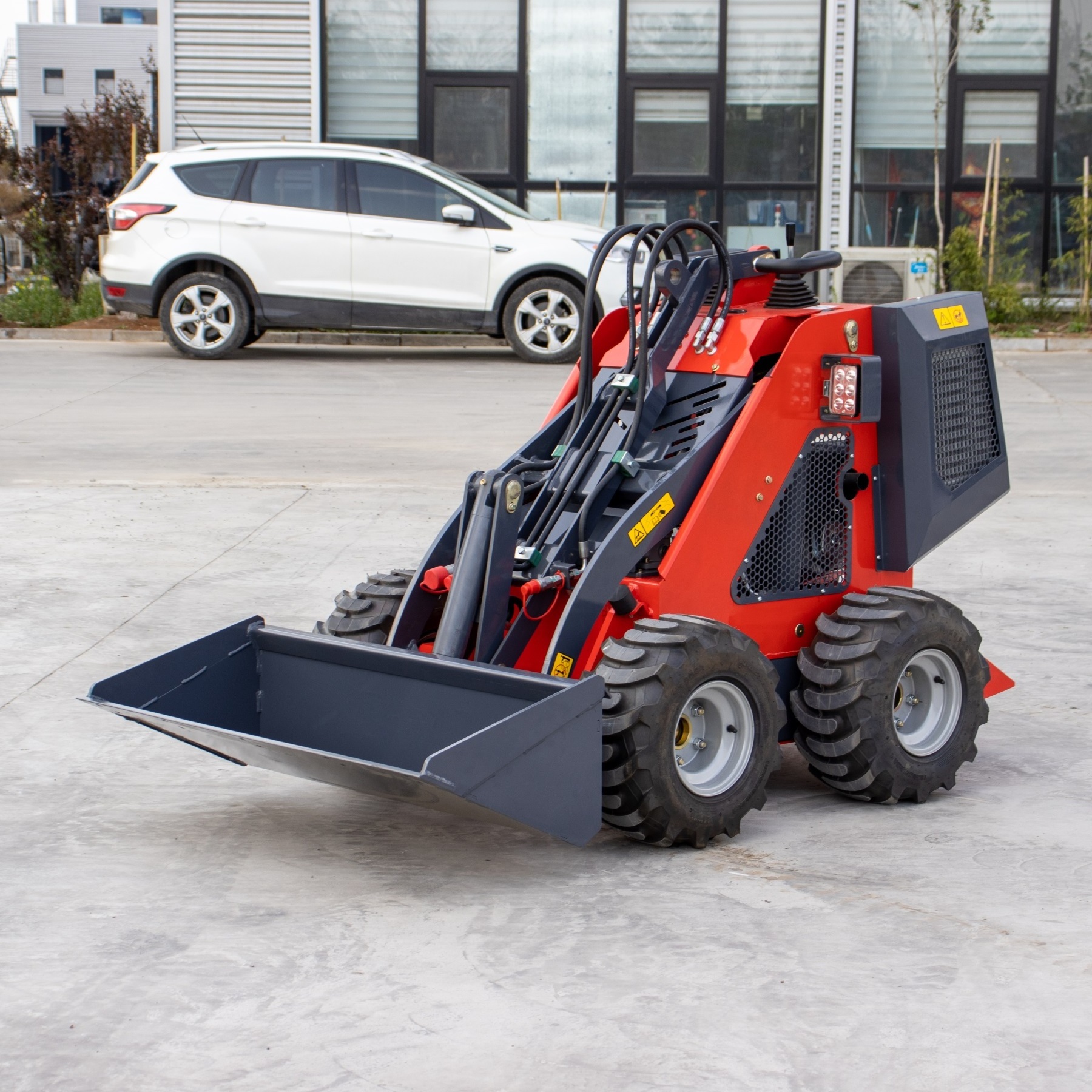 HT430 HIGHTOP Mini Skid Steer Loader Manufacturer Mini Crawler Tracked Skid Steer Loader