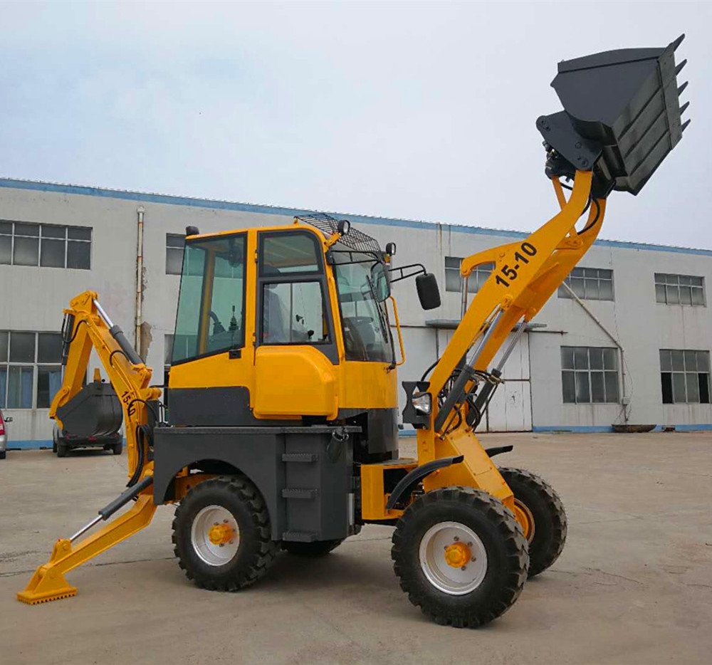 Mini Tractor Front End Compact Backhoe Loader with Excavator for Sale