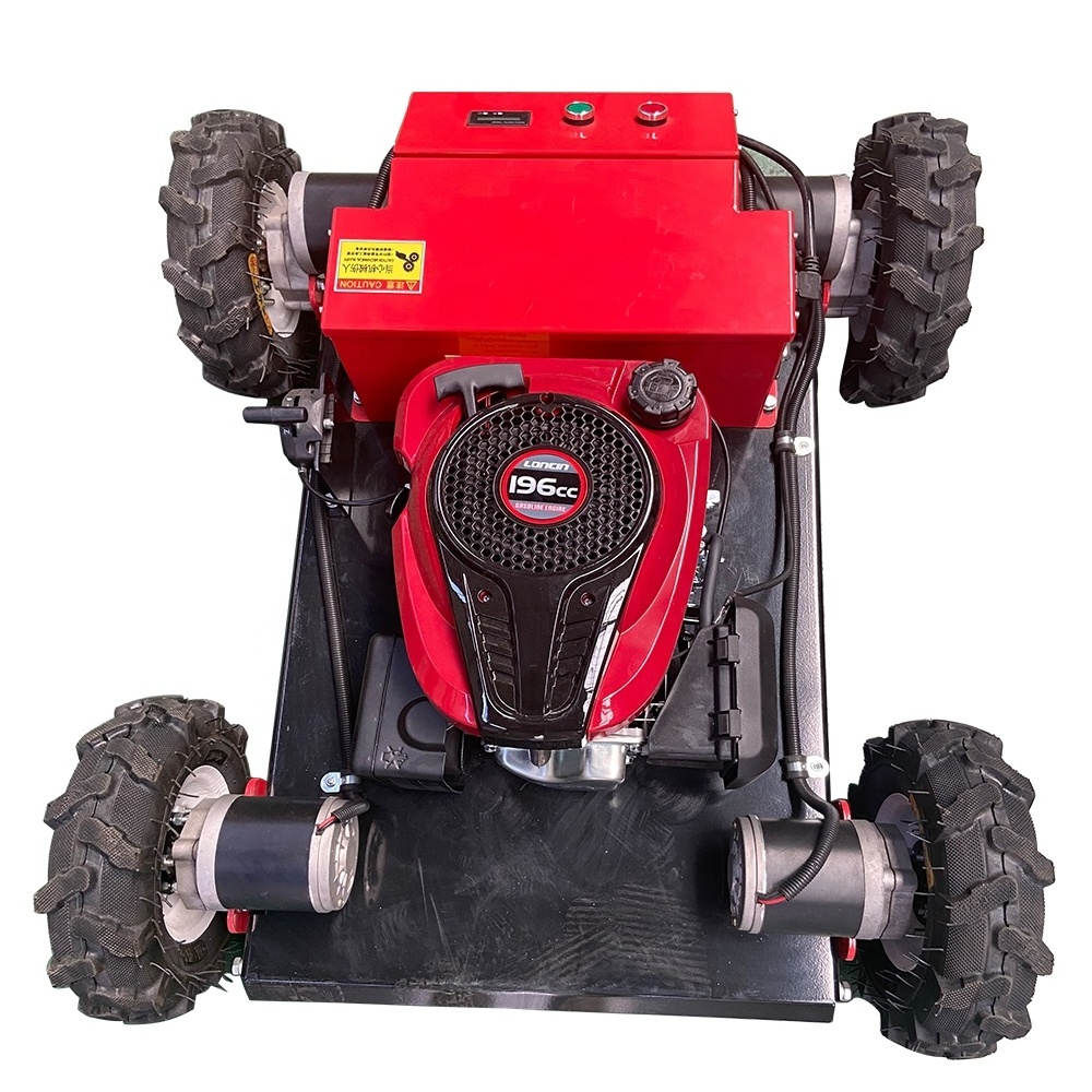 Mini Gas Lawn Mower  wholesale  Remote Control Lawn Mower for Japan Grass Mower Machine  For Sale