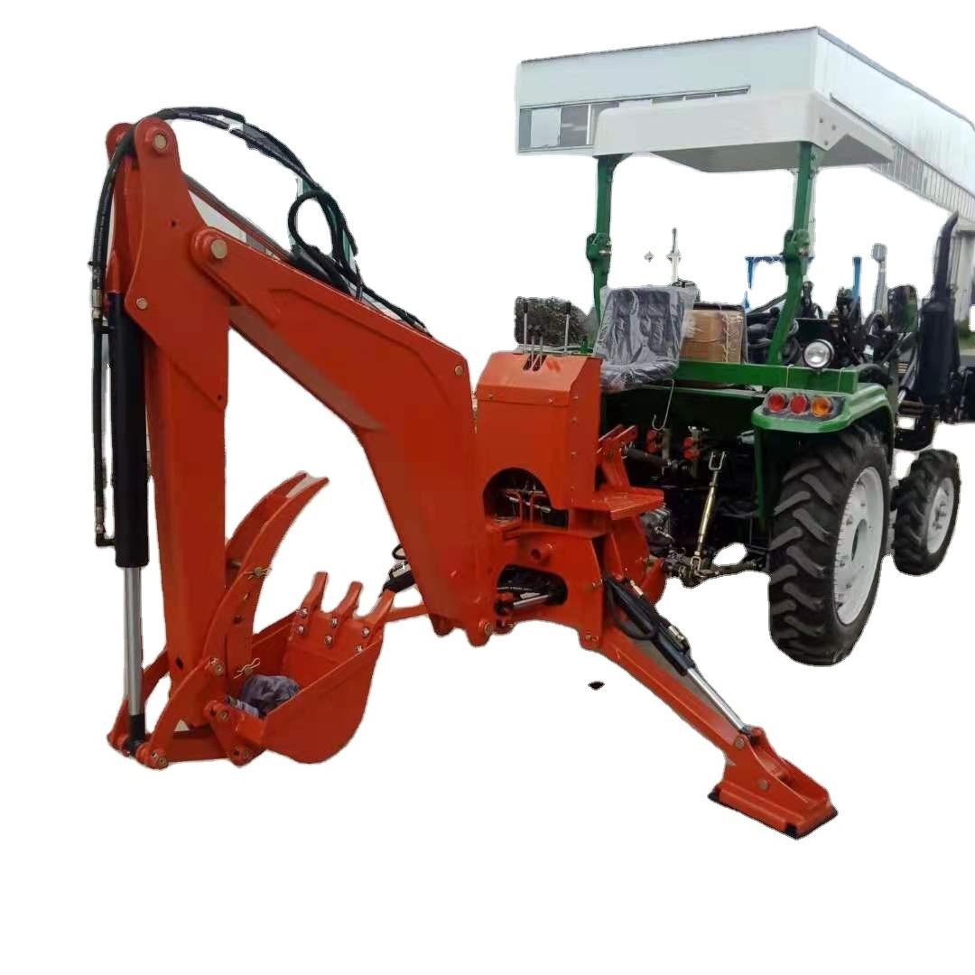 LW-7 Garden Tractor Backhoe, Mini Tractor and Backhoe, Small Backhoe Loader  for Sale