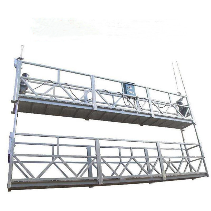 6m electric scaffold platform  800 construction suspended platform