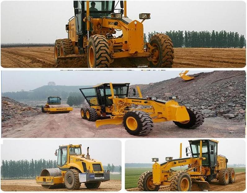 180HP Motor Grader GR1803 15400kg Road Graders Ripper Price China Small Mini Motor Grader