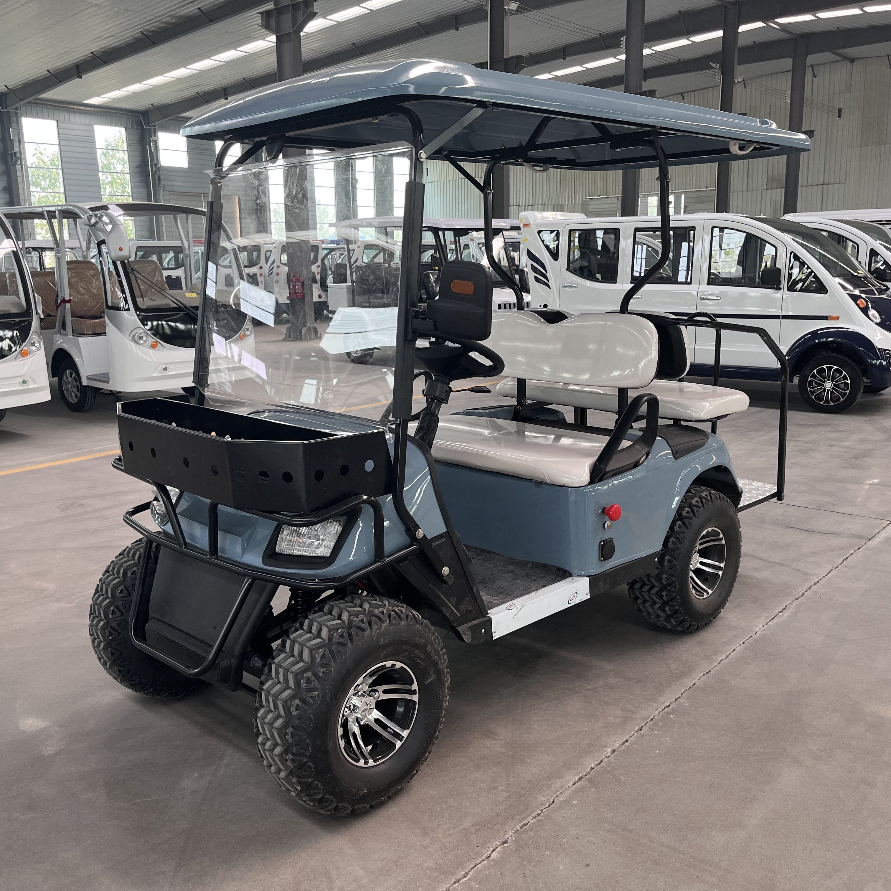 Wholesale golf cart electric vehicle golf cart 2+2 seater golf cart