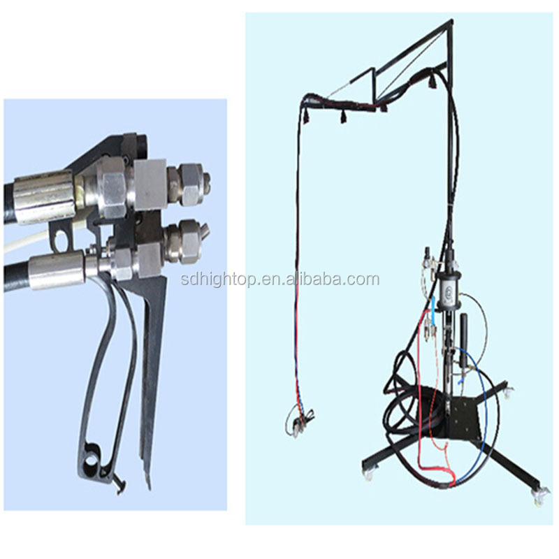 fiberglass chopper resin spray machine with gun