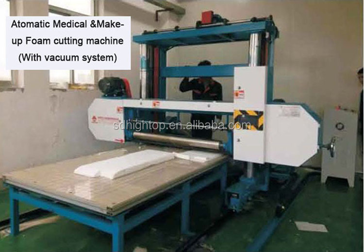 Auto Vertical And Horizontal  Polyurethane Mattress Foam Cutting Machine