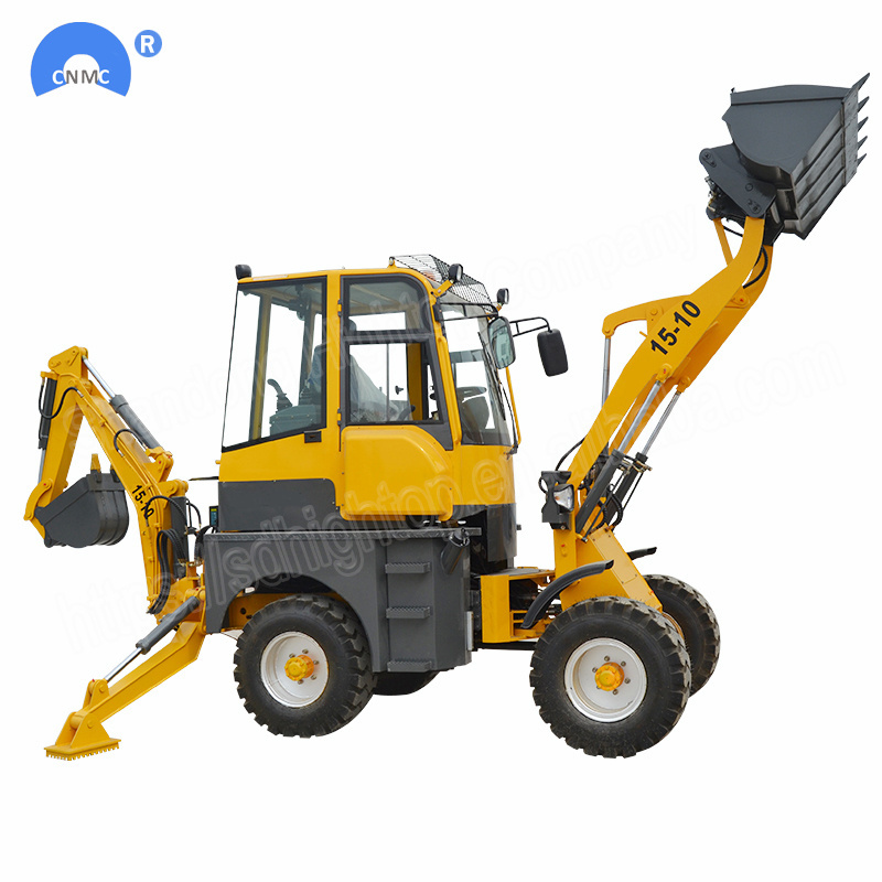 Mini Tractor Front End Compact Backhoe Loader with Excavator for Sale