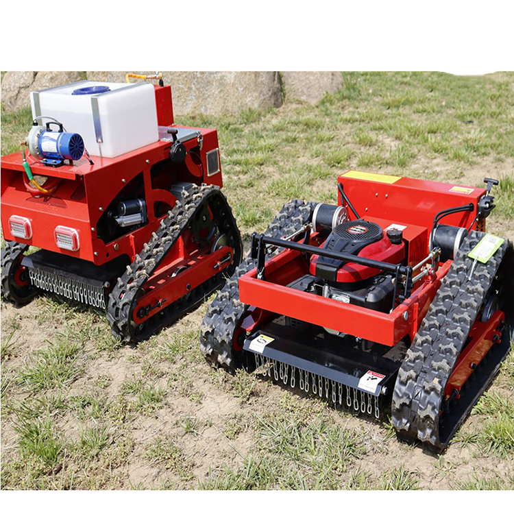 Vertical axis four stroke Engine Type gasoline engine HT550 Remote control Crawler/wheel lawn mower