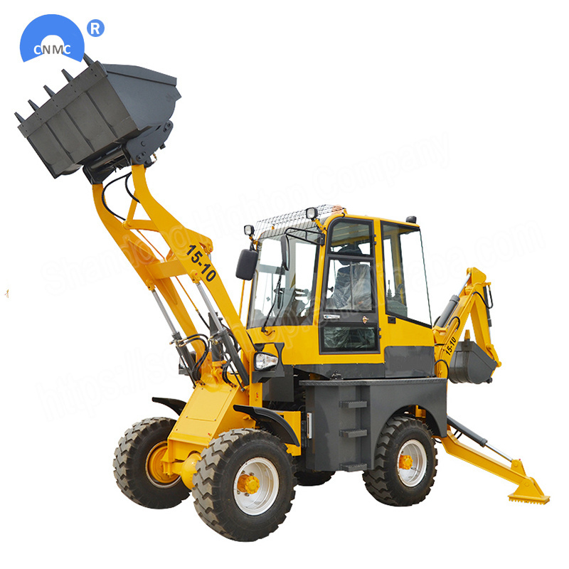 Mini Tractor Front End Compact Backhoe Loader with Excavator for Sale