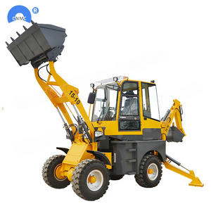 Mini Tractor Front End Compact Backhoe Loader with Excavator for Sale