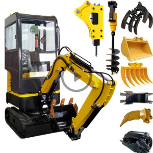 Cheap Price Chinese mini excavator small digger crawler excavator 1ton 2 ton for sale