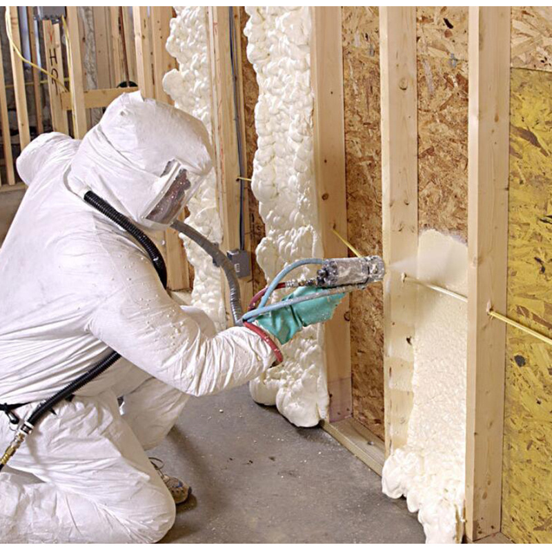 B2 Fire Prevention Spray Polyurethane Foam Chemicals Pu Foam Spray Polyurethane Foam