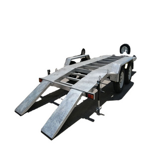 Flatbed trailer special vehicle mini excavator trailer