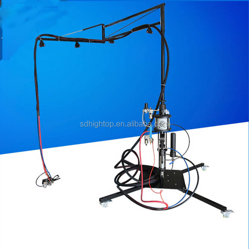 fiberglass chopper resin spray machine with gun