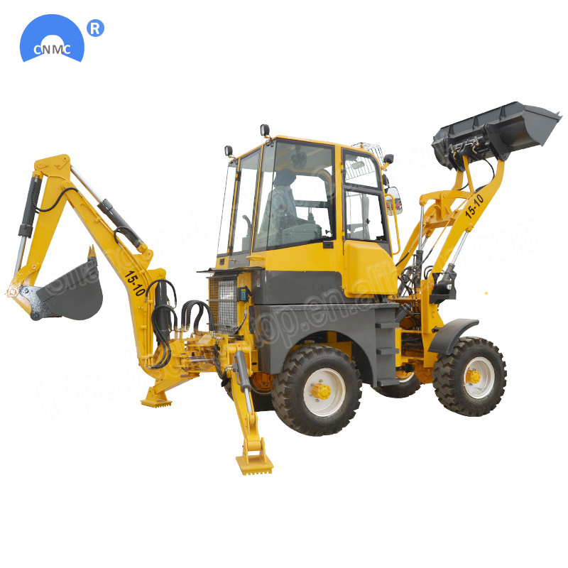 Mini Tractor Front End Compact Backhoe Loader with Excavator for Sale