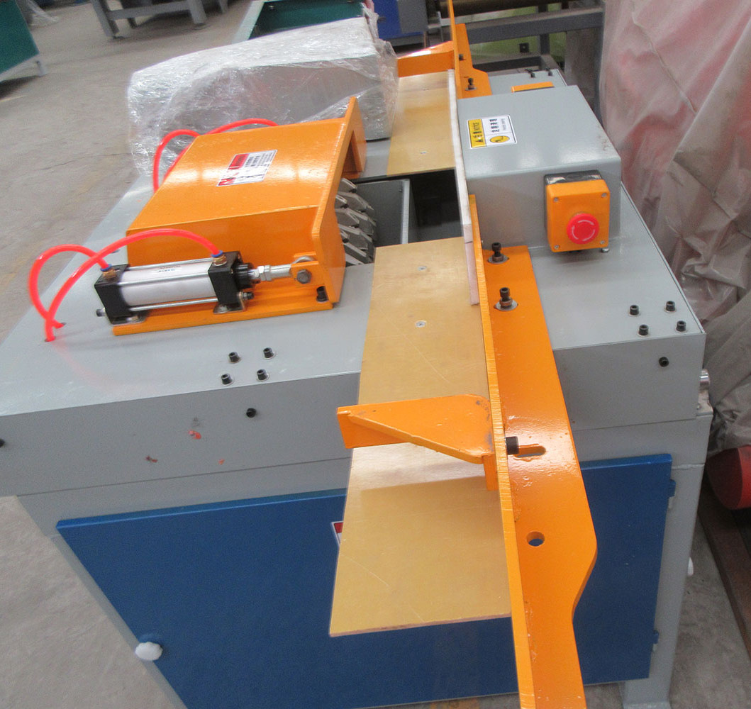 Wood timber board tongue groove slot cutting machine | wood pallet stringers notcher made in China