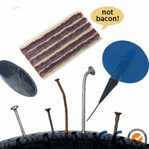 Supply tire repair mushroom plug cold patch