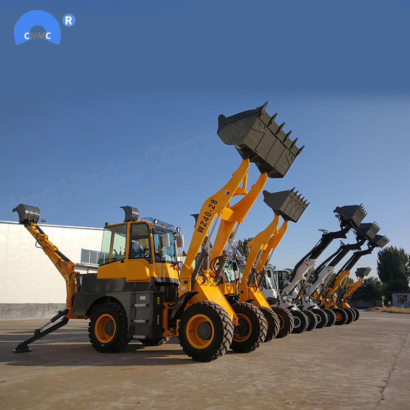 CE approved mini backhoe wheel loader for sale