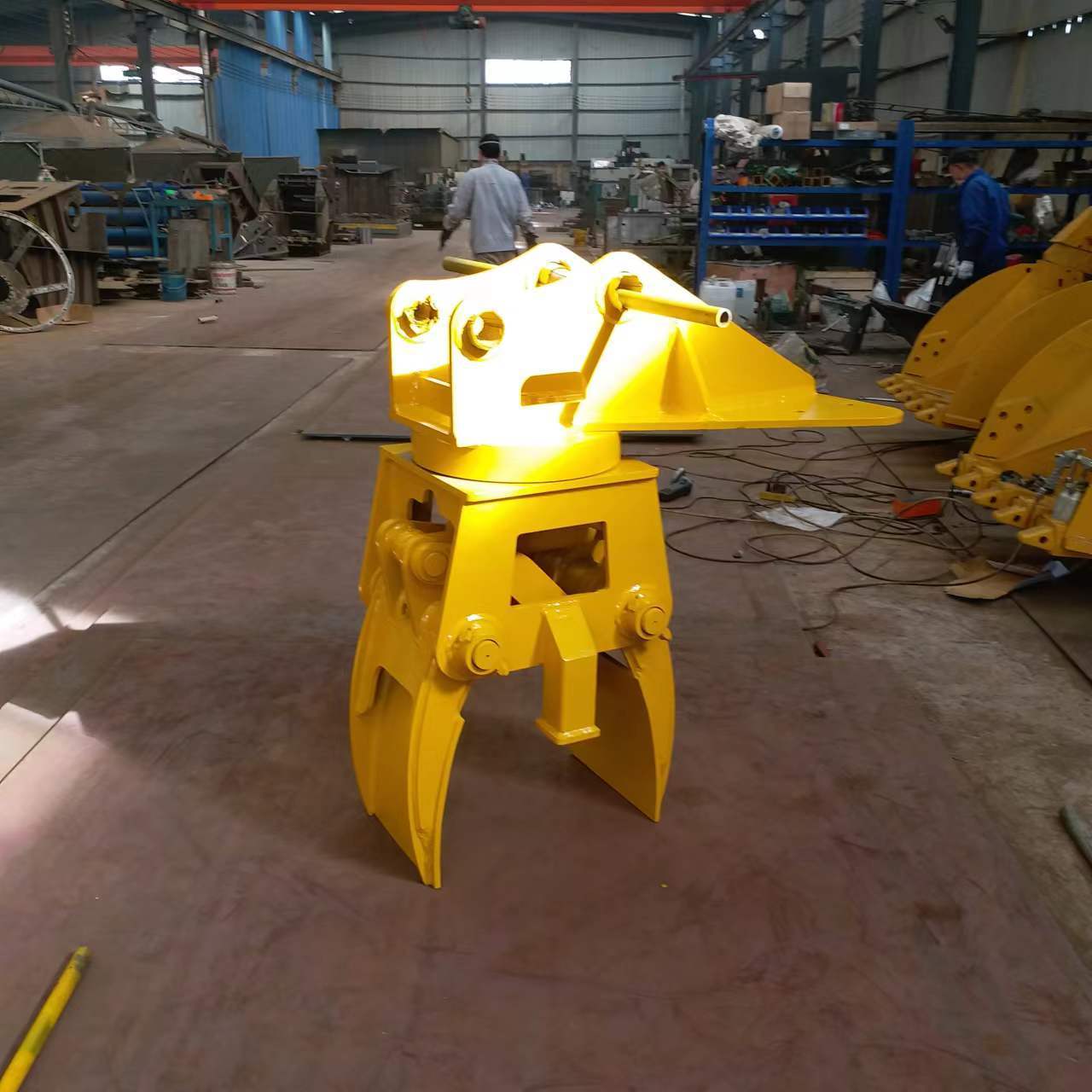 Excavator Railway Hydraulic Sleeper Clamping Changing Machine for sale