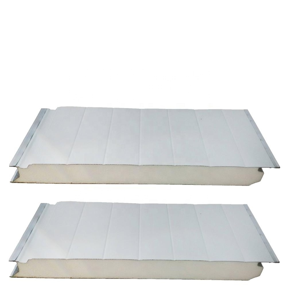 Polyurethane Sandwich Panel Greenhouses/new Cold Room Panel Price PU foam panel For Freezer