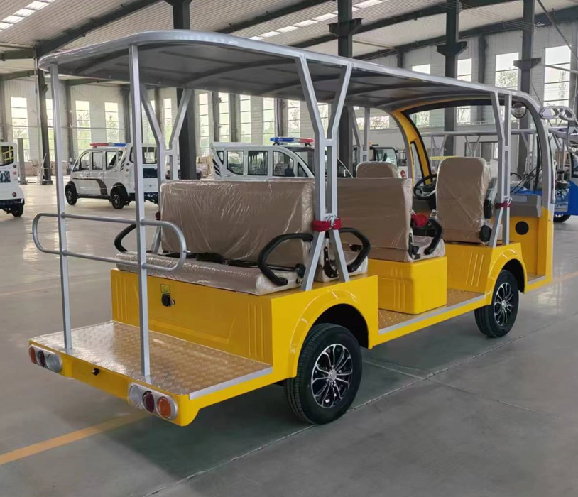 OEM CE Certification AC Motor Four Seats Vehicle Cart Club Car All Front Electric Golf Car  for sale